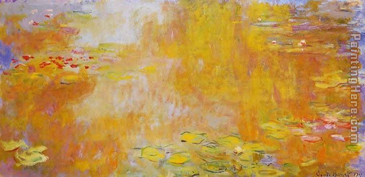 Claude Monet The Water-Lily Pond 2